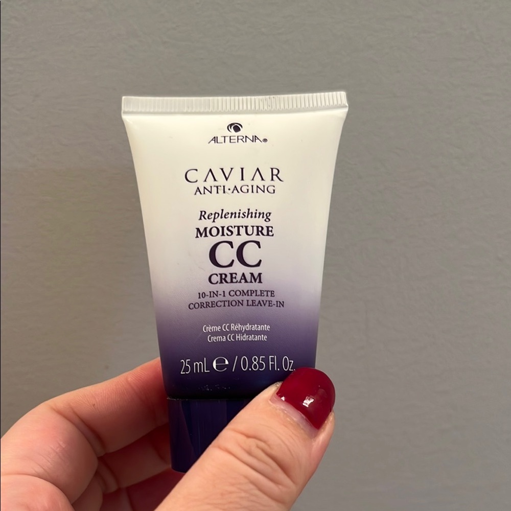 ALTERNA Haircare Caviar Anti-Aging Replenishing Moisture CC Cream 25ml New GWP